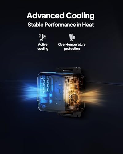 BLUETTI Charger 1, 560W Alternator Charger, Fast DC-DC Charger for Portable Power Stations, 6X Faster Than Cigarette Chargers, Compatible with 95% Solar Generator, Perfect for Road Trips, RVing - Thumbnail 6