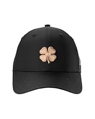 Black Hat/Rose Gold Metallic 3d Clover
