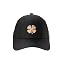 Black Hat/Rose Gold Metallic 3d Clover
