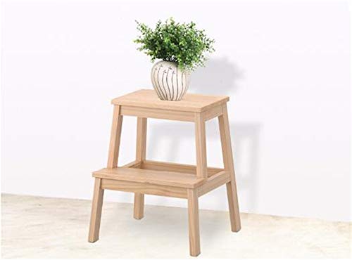 Taburete de escalada para interiores con peldaños de madera maciza y función de silla 6