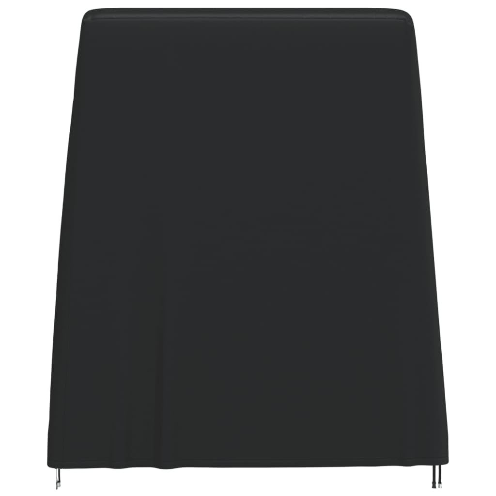 Akcesoria do mebli ogrodowych pokrowiec na stół do ping ponga czarny 165 x 70 x 185 cm 420D Oxford pokrowce na meble ogrodowe