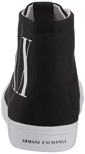 A|X ARMANI EXCHANGE Men's Icon Project Logo High Top Lace Up Sneaker3