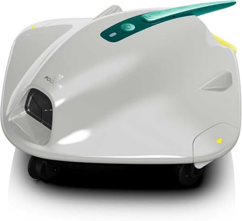 Above Ground Pool Vacuum - 40W Strong Suction, Dual Cleaning System, Barrier Crossing, 90-Min Runtime Up to 860 Sq for Above Ground Pools