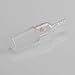 StonyLab Glass Straight Inlet Adapter With 24/40 Male Glass Joint and 10mm Hose Connection Lab Glassware