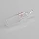 StonyLab 1 Packung Glas Inlet Adapter, Gerader Glas Adapter mit 24/40 Männlichem Glasgelenk und 10mm Gerader Schlauch Vakuum/Inertglas Adapter Verbindungs