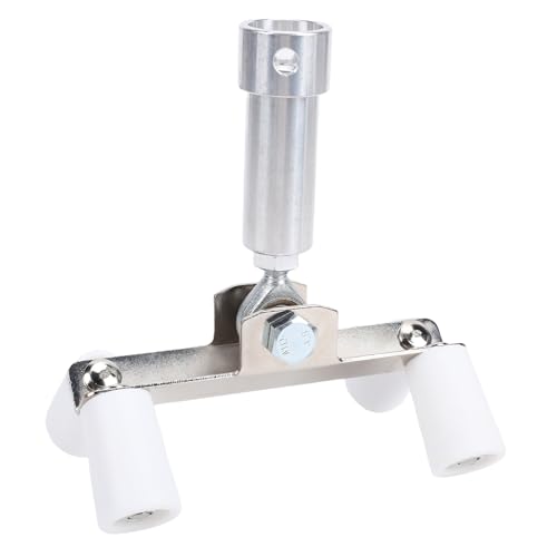 Denash Rullo per Angolo Esterno per Cartongesso con Materiale PTFE, Struttura in Acciaio Inossidabile, Design Filettato, per Asta di Prolunga 1/2 Pollice