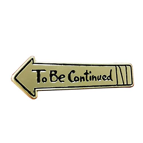 Aboniton JOJO Bizarre Adventure Anime Enamel Pins Cartoon Brooch Higashikata Josuke Ending Words To Be Continued Brooches Backpack Badge Jewelry Accessories Gift Friend
