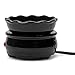 Black CANDLE WARMER 2 piece Tart Warmer