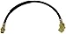 Dorman H620614 Rear Center Brake Hydraulic Hose Compatible with Select Ford Models