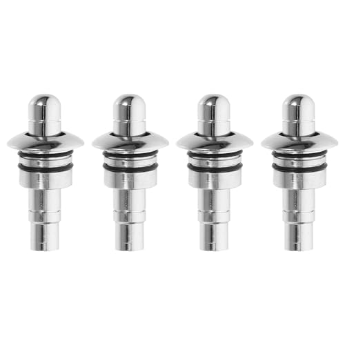 Pasadores de tiro para bloqueo de puerta de aluminio en tuning interior diy de coche 4 uds