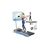 BLACK LORD Cinta de Correr con inclinación del 9% y pasamanos, 3,2 HP Walking Pad, Cinta de Correr eléctrica 4 en 1, 12 programas preestablecidos, Altavoz Integrado, Capacidad de 140 kgPlata