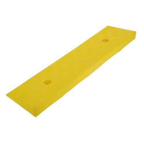 Ciieeo Effortless Climbing Car Vehicle Curbsides Ramp Plastic Threshold Pad for Loading Docks Garage Scooter Bike Wheelchair