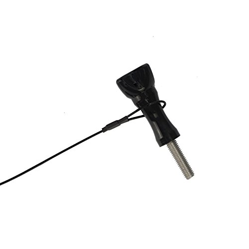 Sioti Steel Tether Lanyard With 5Pcs 12Inch For Gopro Hero 6/5/4/3+/3/2/1/Session,Action Camera And Other Applicable Equipment(12In) #TOP2