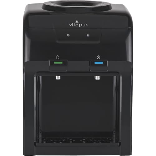 Vitapur Countertop Water Dispenser (Room and Cold) Black by Vitapur - Used condition - US$60.05