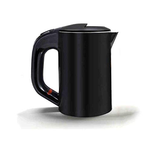 Hervidor eléctrico portátil 0.6L con control inteligente negro