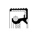 Corteco 01035180B Shaft Seal???Differential