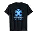 Autism Light Blue Puzzle Piece Awarness T Shirt