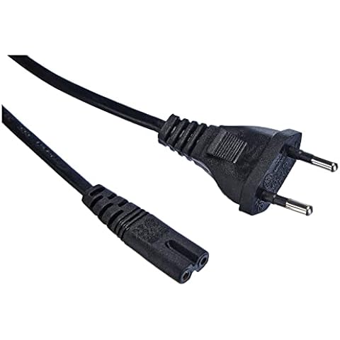 Akyga AK-RD-02A Netzkabel für Laptop 2 Pin Polig IEC C7 / CEE 7/16 Europlug 3.0m Cover