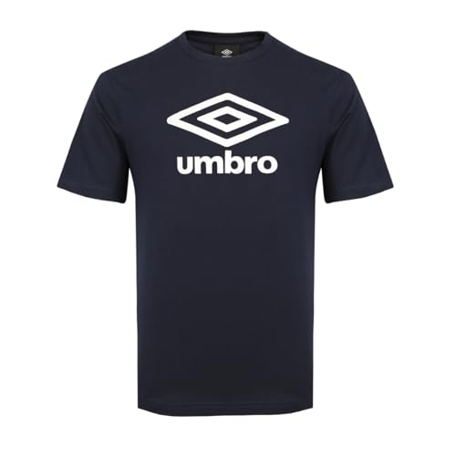 Umbro T-shirt Coton Big Logo Homme, T-shirt, Marine 19h, 3xl