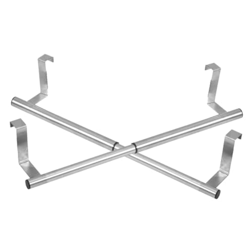 Alipis 2pièces Barre Porte-serviettes Extensible Acier Inoxydable Support Mural Suspendu Pour Salle De Bain Cuisine Et Armoire Design Moderne Et Résistant à Humidité Gain De Place Pour Se