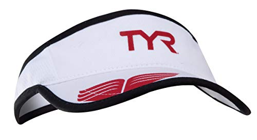 TYR Running Visor, White