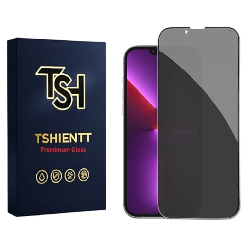 Image of Privacy Tempered Glass Screen Protector Compatible for iPhone 13 Pro Max /14 Plus (Privacy) with Edge to Edge Coverage - Case Friendly, Anti-scratch [Pack of 2]