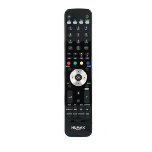 HUMAX I-Cord, HD-Satelliten-Receiver/humax-tel-fr1 Fernbedienung schwarz