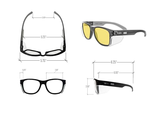 MAGID Anti-Fog Polycarbonate Safety Glasses, 24 Pairs, Y50