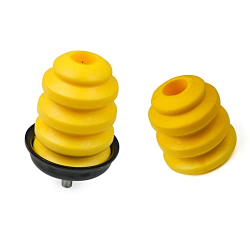 Tengwuma Control Front Arm Bumpers & Control Rear Axle Bumpers Compatible With Gmc Sierra 1500 1999-2007 | Chevy Silverado 1500 1999-2007 Part#‎523-049,905-208 #TOP4