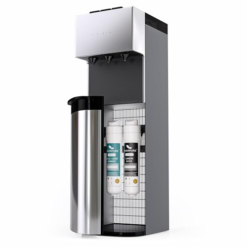 RIVERPURE Replacement Filter Compatible with Avalon Bottless Coolers – Certified to Meet NSF/ANSI Standards 42 and 378, For Models Without Internal Spring Valve Tab