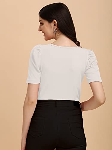 Image of Wedani Women's Solid Regular Fit Blouse