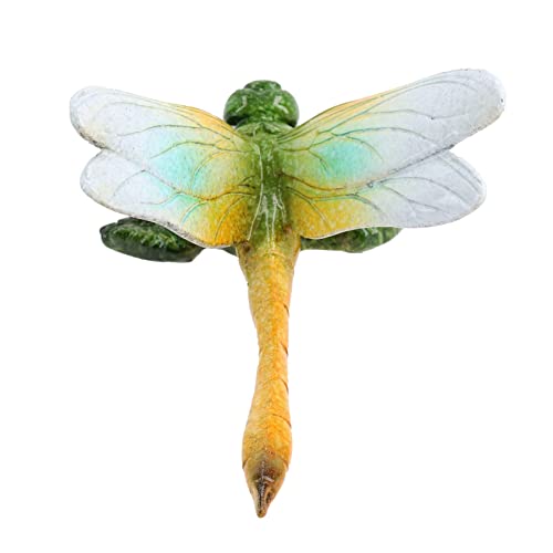 Libélula de resina verde AB Tools, pareja de esculturas de alta calidad 5