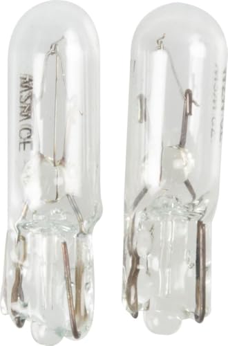 Start Coppia Di Lampadine Auto Alogene In Vetro T5 12V 2W W2X4.6D - 2
