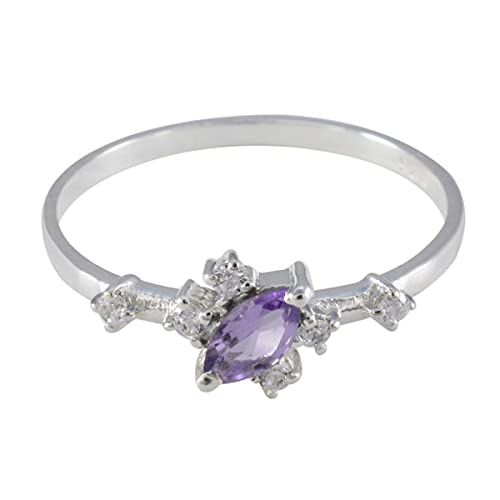 Bague améthyste originale : sublimez votre style quotidien avec l'argent 925