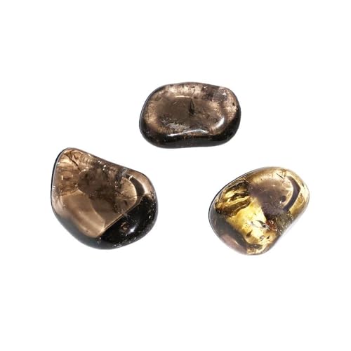 Quartz fumé pierres roulées naturelles 1Kg lithothérapie minéraux bruns