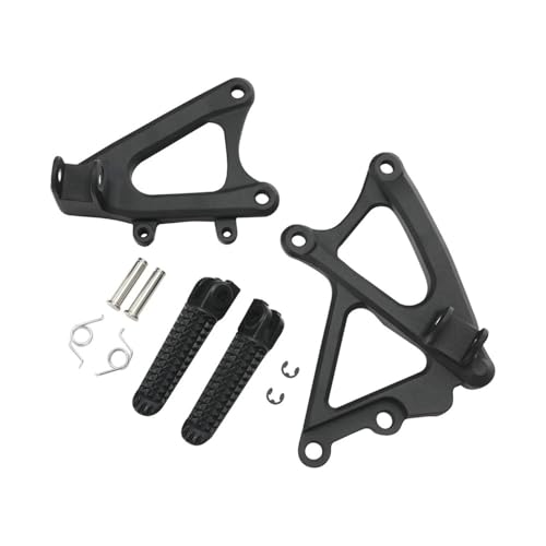 Support de repose-pieds avant premium pour YZF R1 2009-2014 noir