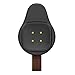 HKHYOO Charger for Fitbit Versa 3 & Fitbit Sense,Portable Travel Replacement USB Charging Dock for Fitbit Watch, Magnetic Wireless Fast Charger for Fitbit Versa 3 & Sense(2 Pack, A-03, Black
