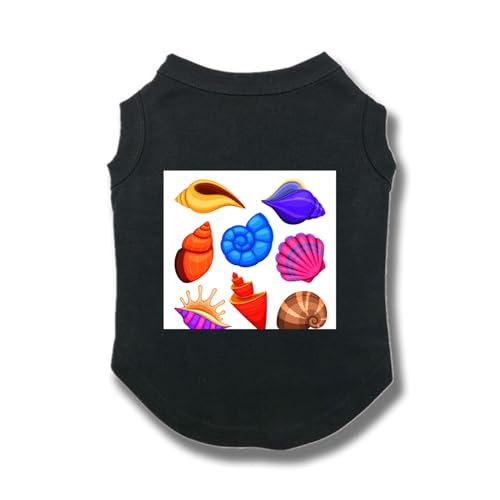 CNJKS 犬服 Tシャツ シャツ 春夏 夏服 スポーツ服 タンクトップ 可愛い 柔らかい ブラック 仮装 ファッション 小型 中型犬服猫服 4XL 通気 散歩 お出かけ 吸水 速乾 犬用ペット服 洗濯機洗い 9種類サイズ 着脱しやすく
