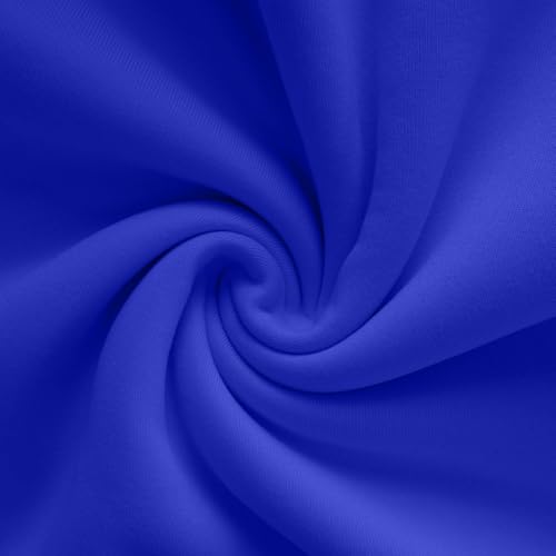 Sudadera con capucha para hombre, color liso, manga larga, informal, para exteriores, azul, S - imagen 6