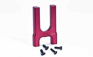 Aluminum 7075 Center Diff Mount (Front) for Arrma 1:8 KRATON / Outcast / Talion / Typhon / Notorious / TLR Tuned Typhon / 1:7 Infraction / Limitless / Mojave / FIRETEAM / Felony Upgrade Parts - Red