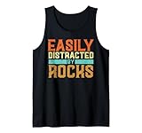 Prenez ce motif géologue facilement distrait par les rochers pour votre géologue. C'est l'idée de cadeau parfaite pour un anniversaire, la chasse aux rochers, le rockhounding ou Noël 2020