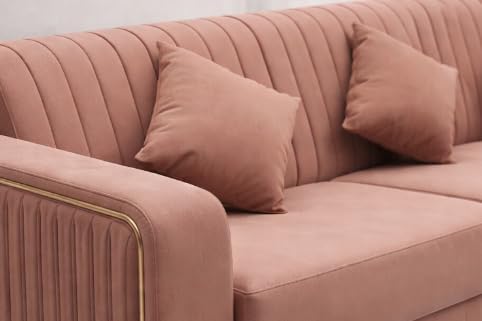 Luxury Relaxation Sofa Built with Soft Layered Cushions and Elegant Finish for Contemporary Living Room Styling