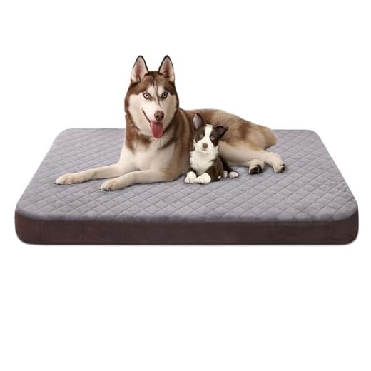 Dog Beds for Large Dogs Orthopedic Foam Jumbo Dog Bed Mattress 47 inch Joint Relief Pet Sleeping Mat, Non Slip Removable Washable Cover
