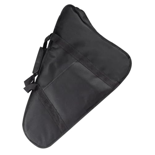 ibasenice Harp Storage Bag - Lyre Harp Instrument Cloth Bag - Black Oxford Cloth - Classic Style - Zipper Closure