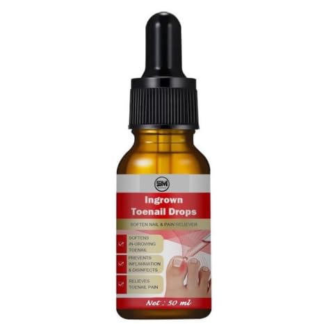 SAPANI MXA Ingrown Toenail Softening and Care Drops, Nail Softener, Foot Care Solution, Cleansing and Soothing Formula, 50...