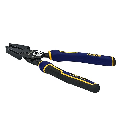 IRWIN VISE-GRIP Pliers, PowerSlot High Leverage Lineman's, 9.5 Inch (IWHT84000) by IRWIN - Image 7