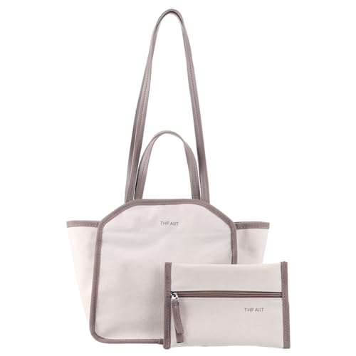 JUCHRZEY-Bolso Hobo de lactancia para mujer, bandolera de viaje de lona de gran capacidad, bolso infantil impermeable con juego de monedero a juego JUCHRZEY-Bolso Hobo de lactancia para mujer, bandolera de viaje de lona de gran capacidad, bolso infantil impermeable con juego de monedero a juego