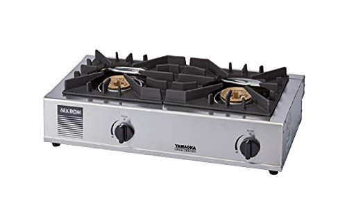 ヤ取終了2/28】≪zyt1237ジ≫ 山岡金属工業 SILK ROOM 業務用卓上2口