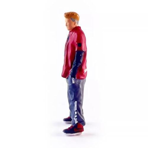 Personnage résine pour diorama d'exception avec finition décorative peinte à la main