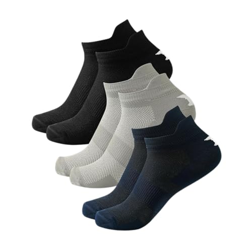 Image of Men's Low Cut Ankle Socks Pack | Bamboo Cushioned Sports Socks for Gym, Running, Walking